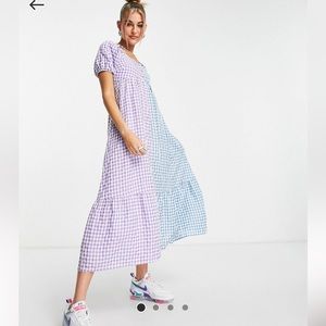 Gingham Maxi Dress